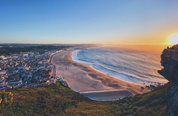 Appartement Ocean Lookout à Nazaré Extérieur photo